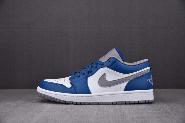 Air Jordan 1 Low “True Blue” 553558-412