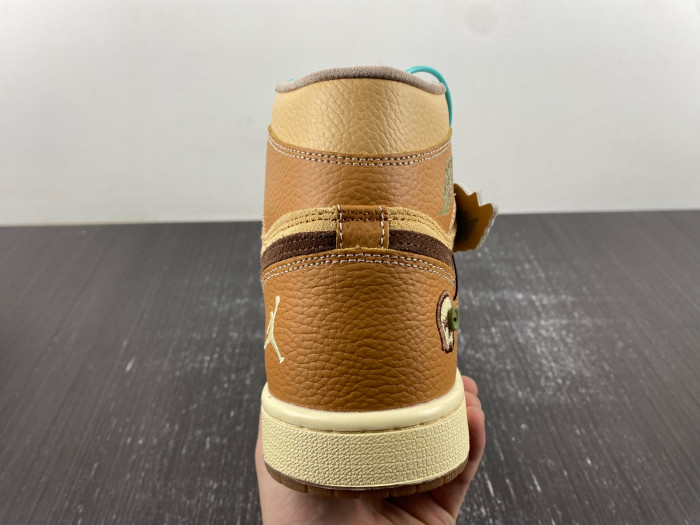 Zion Williamson x AJ 1 Retro High OG ”Voodoo“  DZ7292-100