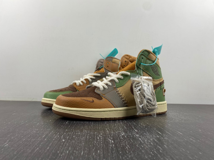 Zion Williamson x AJ 1 Retro High OG ”Voodoo“  DZ7292-100