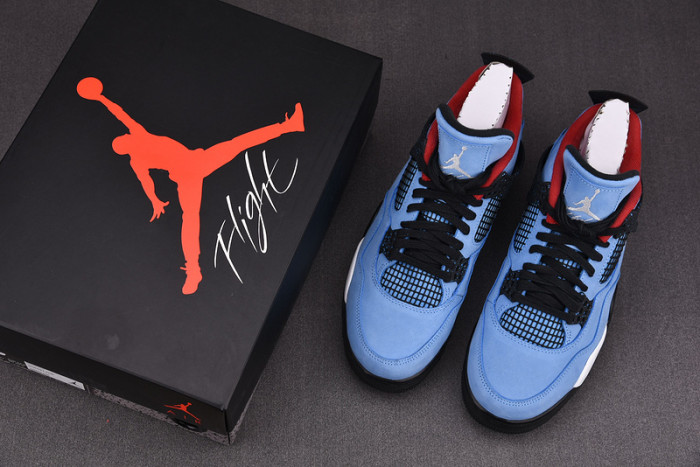 Air Jordan 4 Retro Travis Scott Cactus Jack  308497-406